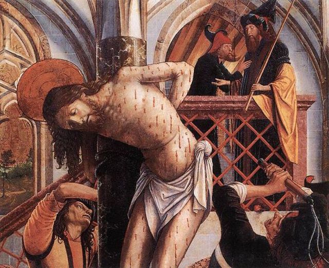 735px-Michael_Pacher_-_Flagellation_-_WGA16816